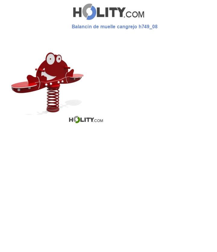 Balancín de muelle cangrejo h749_08