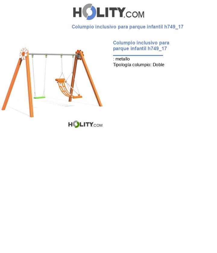 Columpio inclusivo para parque infantil h749_17
