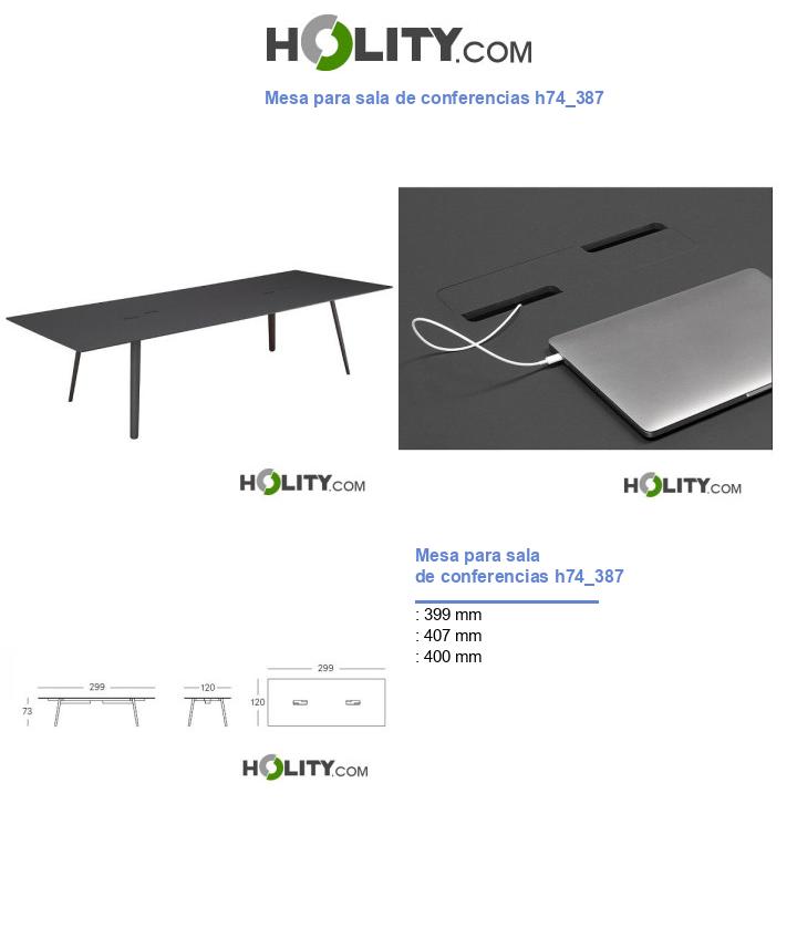 Mesa para sala de conferencias h74_387