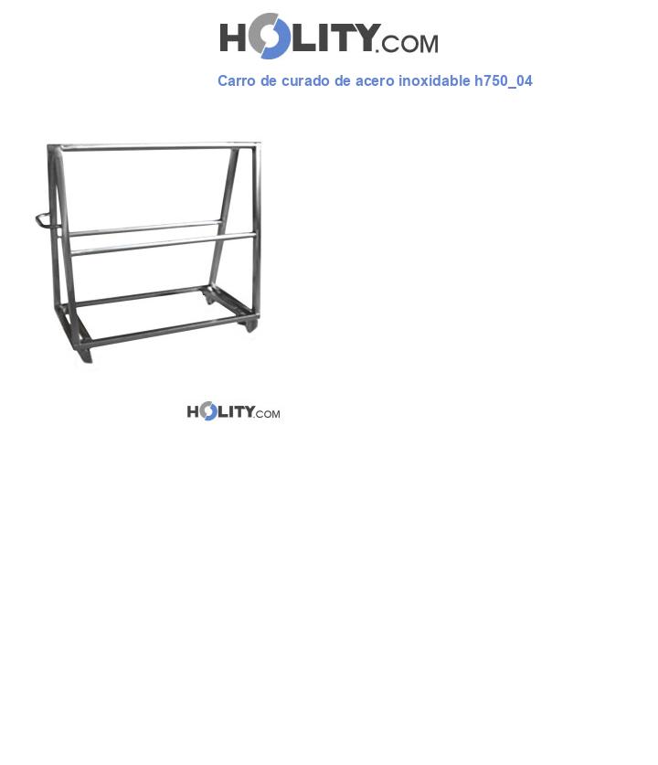 Carro de curado de acero inoxidable h750_04