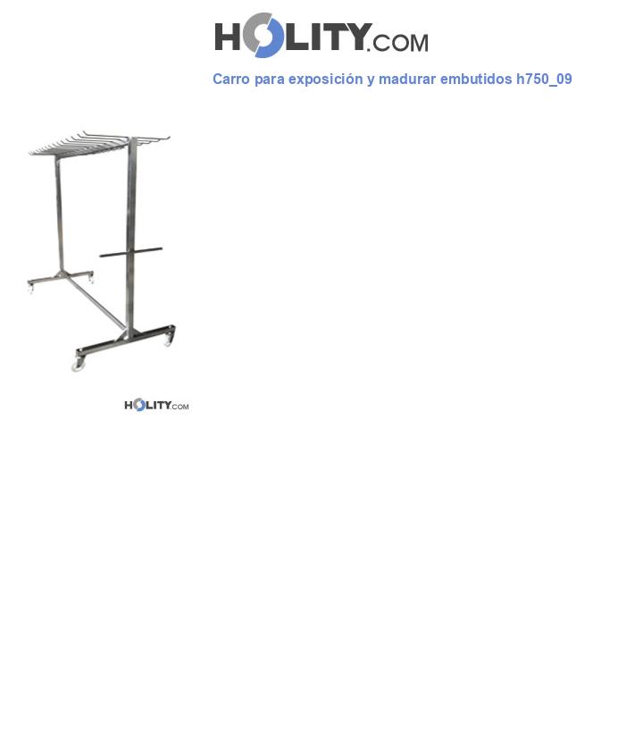 Carro para exposición y madurar embutidos h750_09