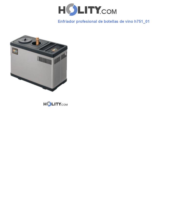 Enfriador profesional de botellas de vino h751_01