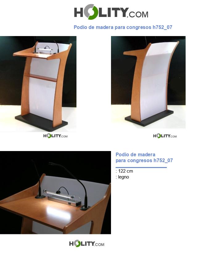 Podio de madera para congresos h752_07