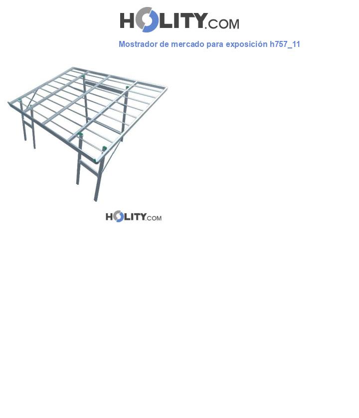 Mostrador de mercado para exposición h757_11