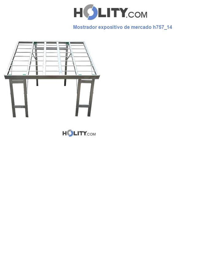 Mostrador expositivo de mercado h757_14