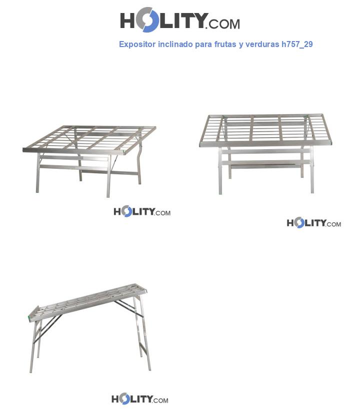 Expositor inclinado para frutas y verduras h757_29