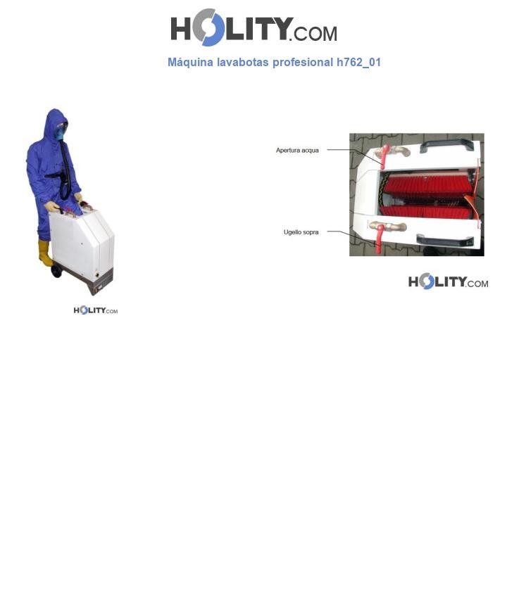 Máquina lavabotas profesional h762_01
