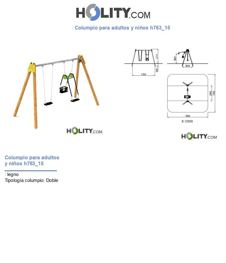 Columpio para adultos y niños h763_15