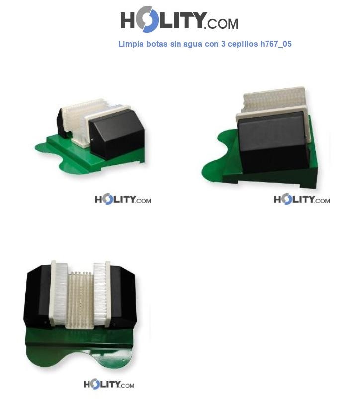 Limpia botas sin agua con 3 cepillos h767_05