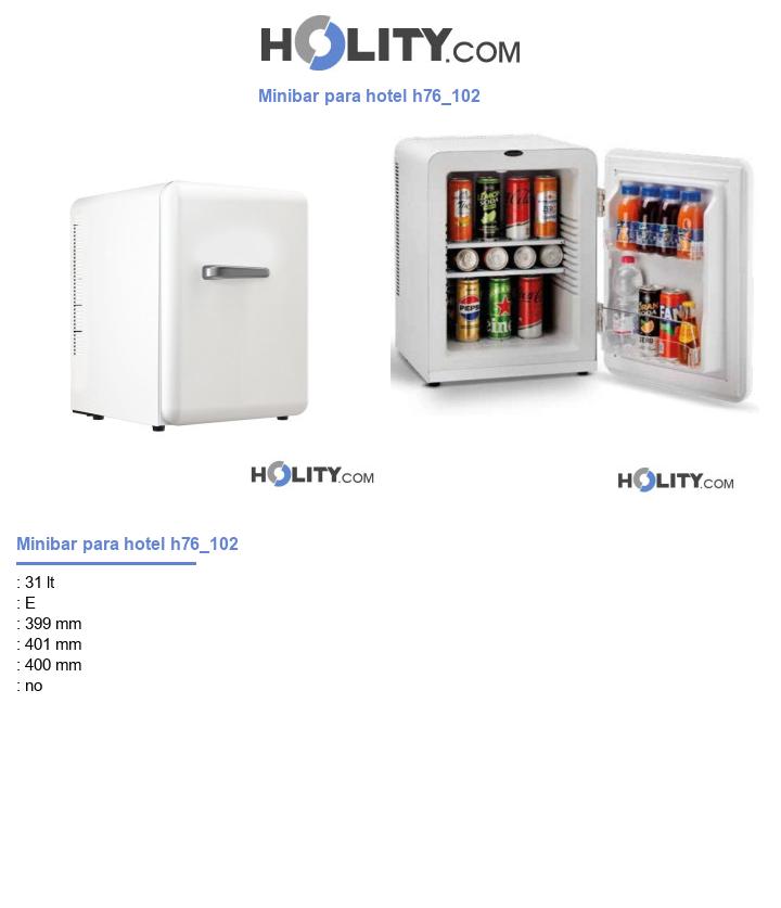 Minibar para hotel h76_102