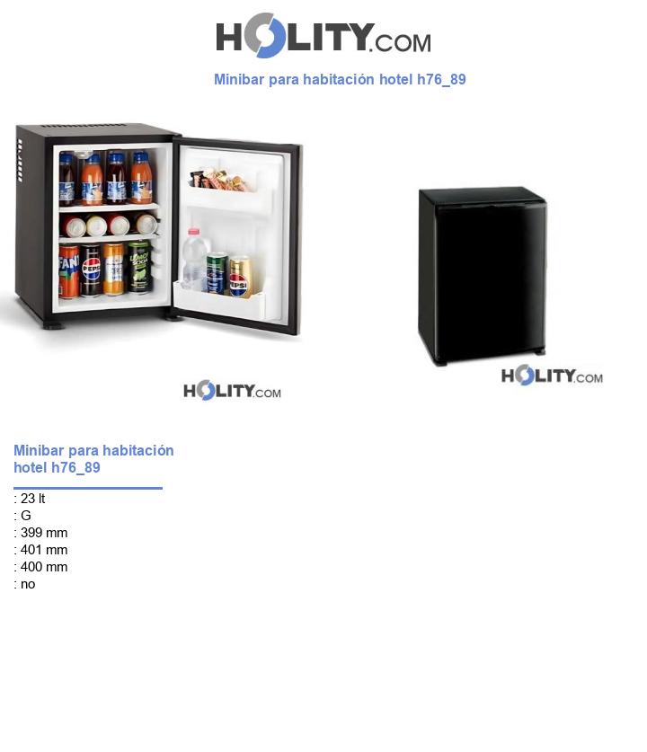 Minibar para habitación hotel h76_89