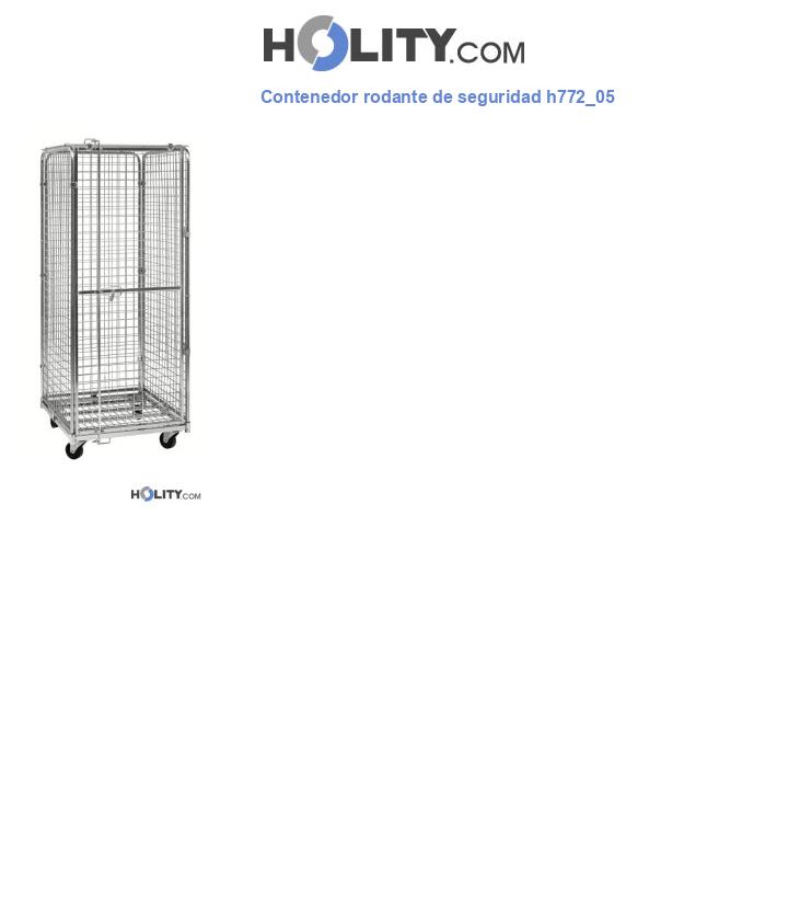 Contenedor rodante de seguridad h772_05