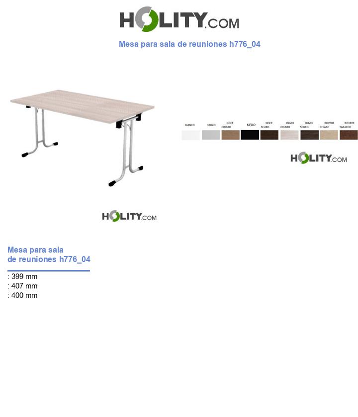 Mesa para sala de reuniones h776_04