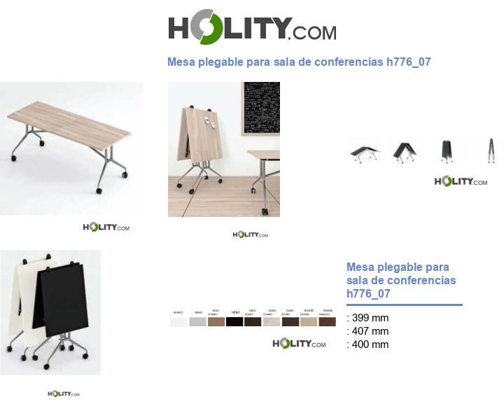 Mesa plegable para sala de conferencias h776_07