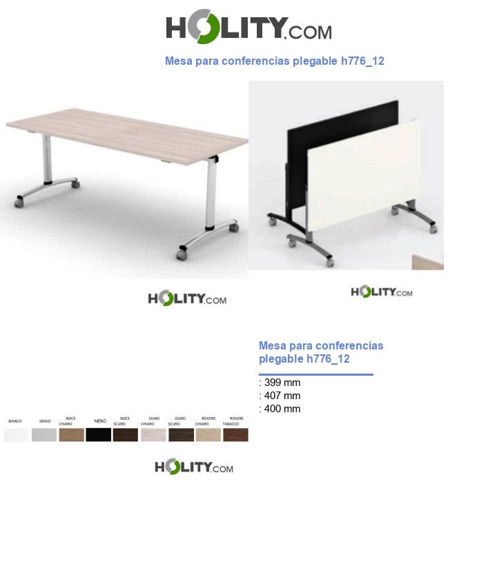 Mesa para conferencias plegable h776_12