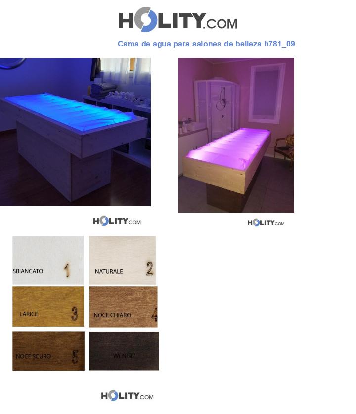 Cama de agua para salones de belleza h781_09