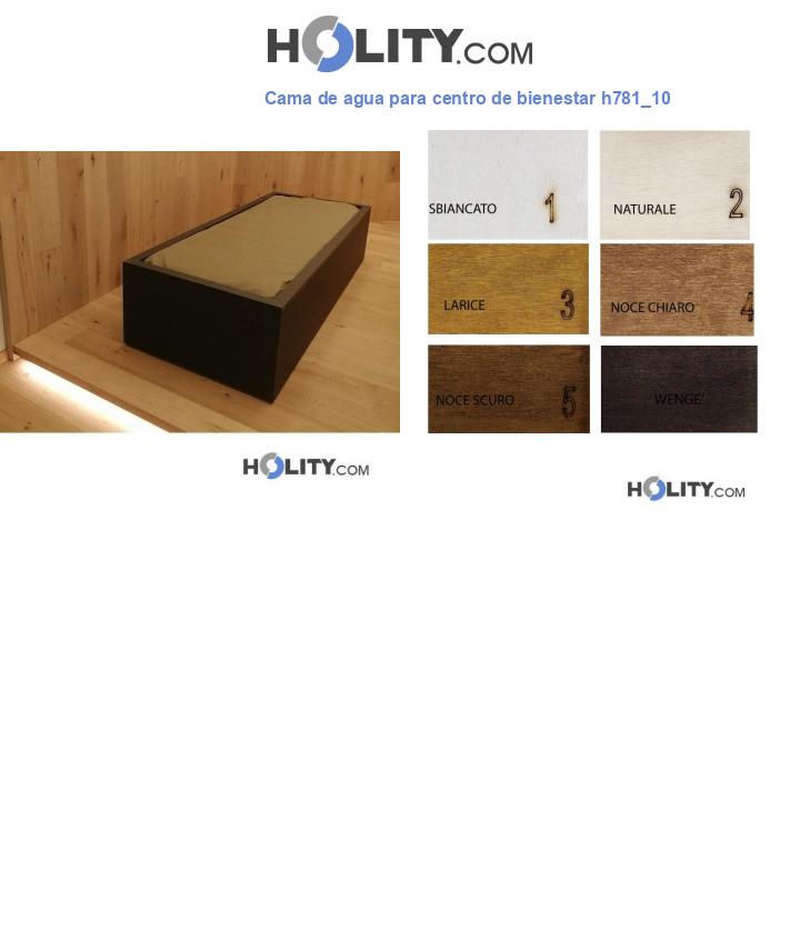 Cama de agua para centro de bienestar h781_10
