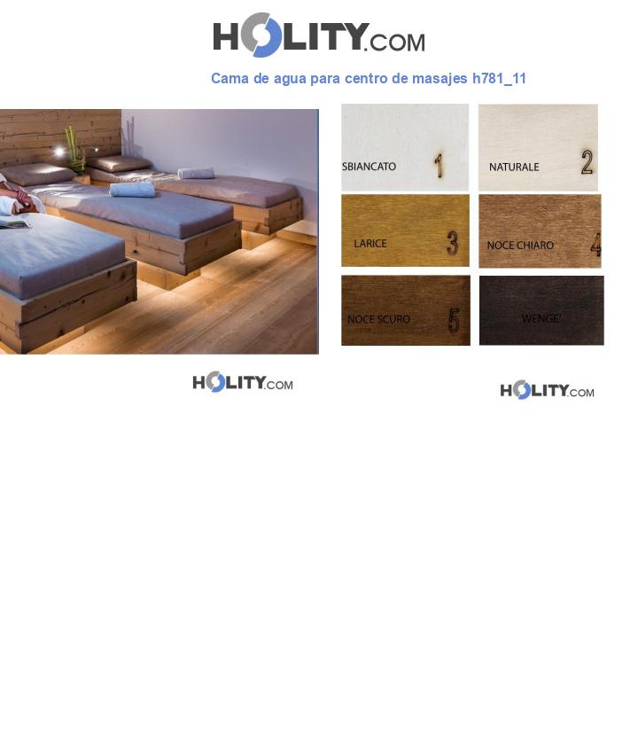 Cama de agua para centro de masajes h781_11