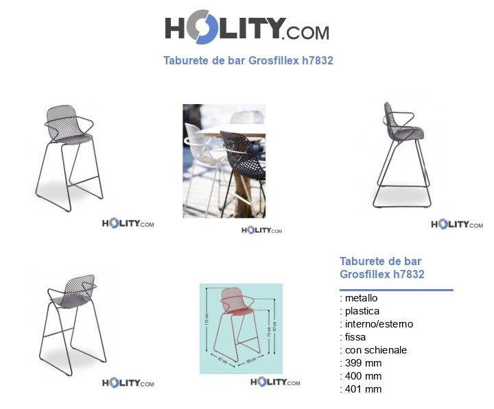 Taburete de bar Grosfillex h7832