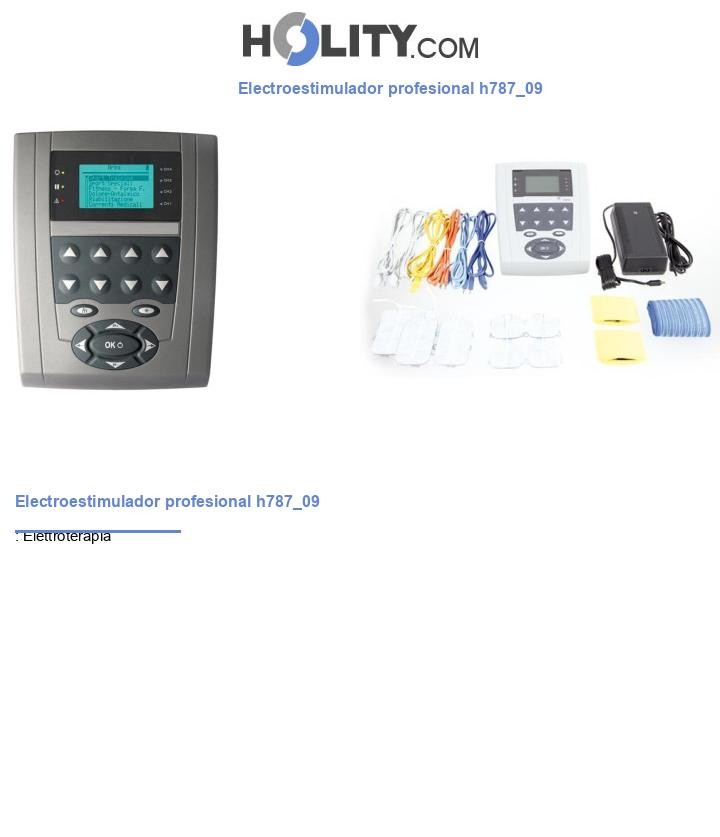 Electroestimulador profesional h787_09