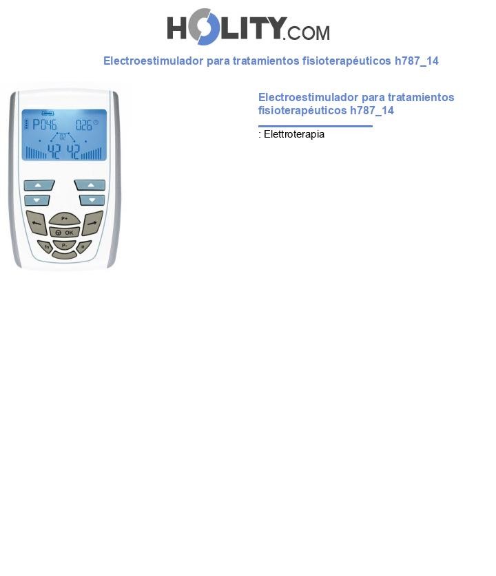 Electroestimulador para tratamientos fisioterapéuticos h787_14