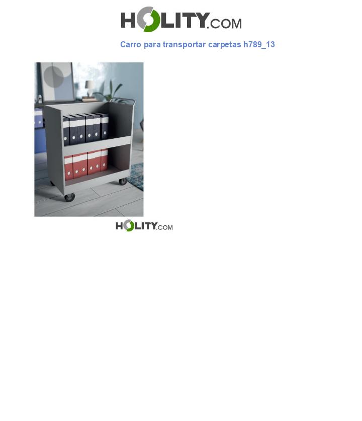 Carro para transportar carpetas h789_13