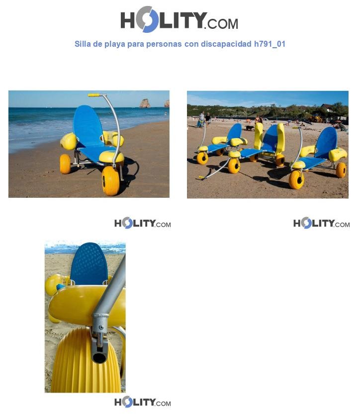 Silla de playa para personas con discapacidad h791_01