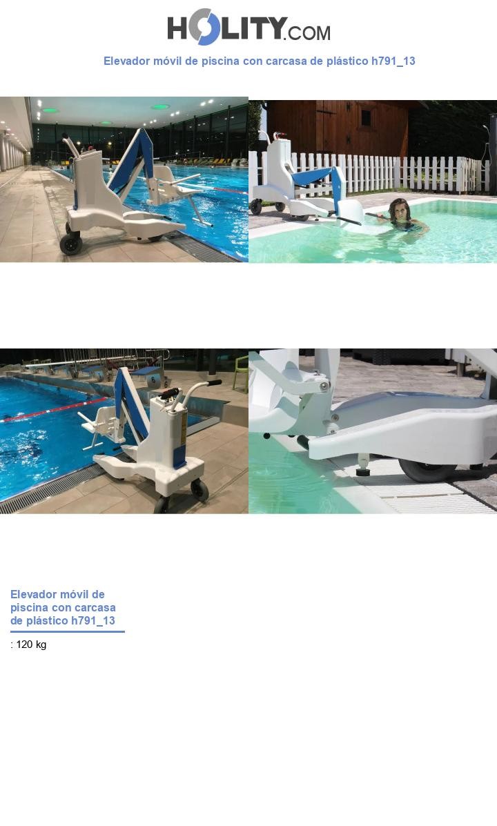 Elevador móvil de piscina con carcasa de plástico h791_13