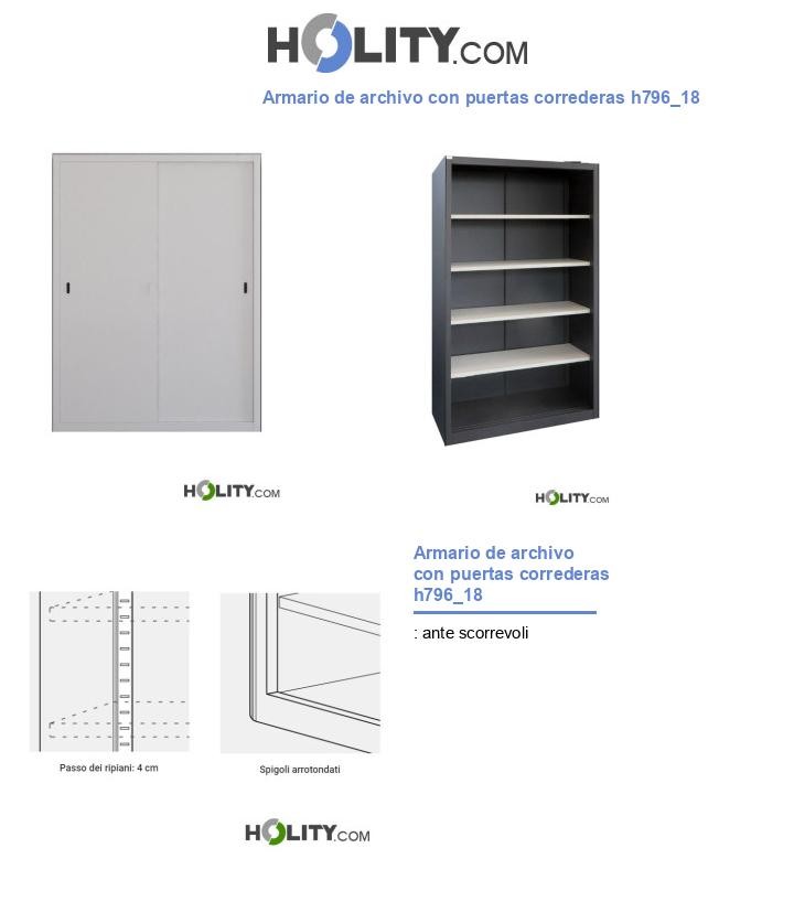 Armario de archivo con puertas correderas h796_18