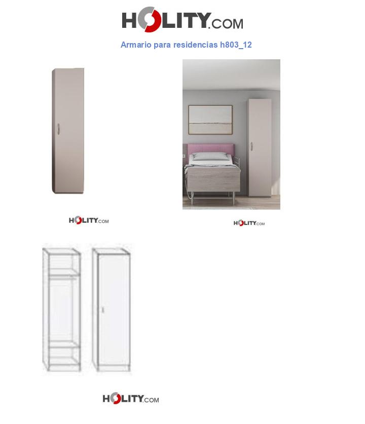 Armario para residencias h803_12