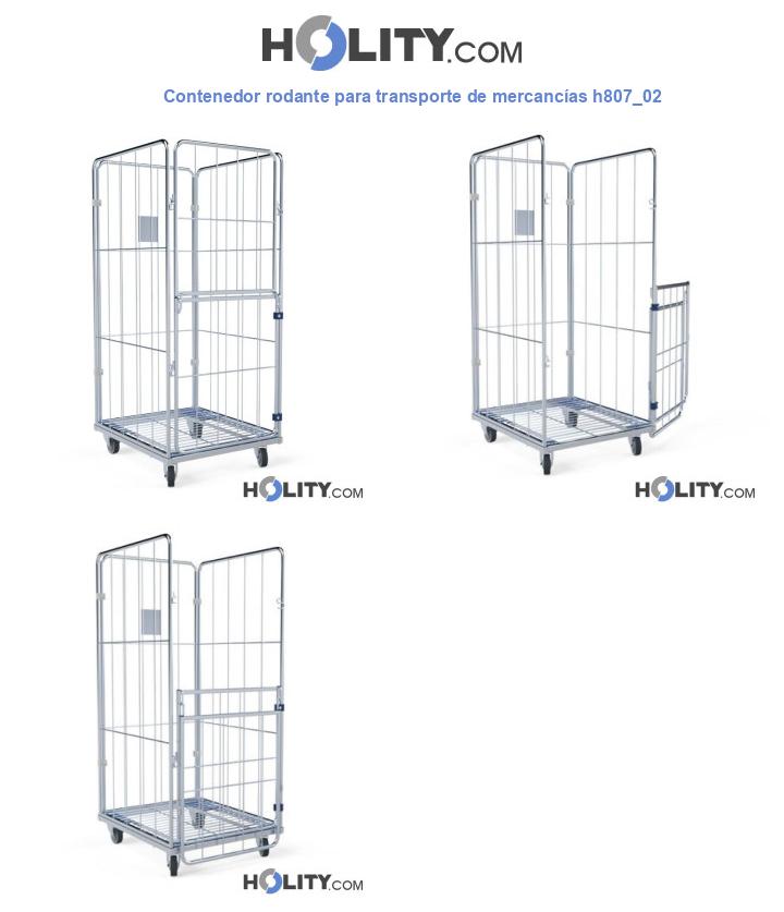 Contenedor rodante para transporte de mercancías h807_02