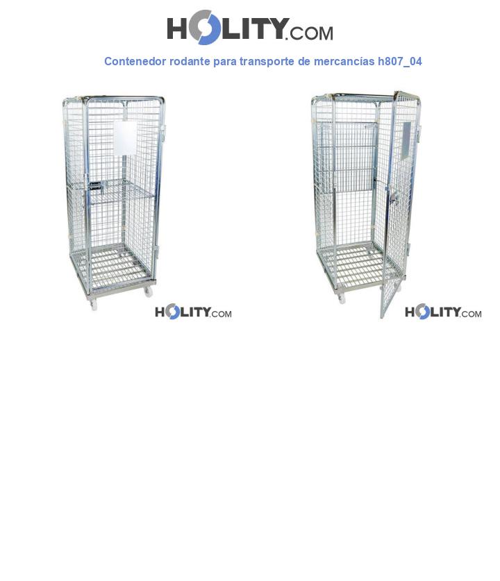 Contenedor rodante para transporte de mercancías h807_04