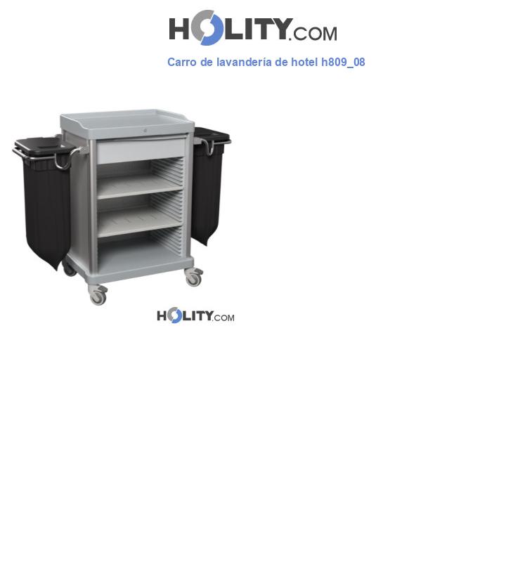 Carro de lavandería de hotel h809_08