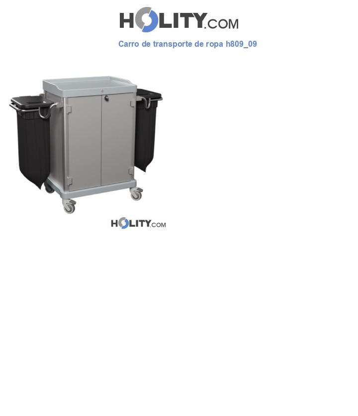 Carro de transporte de ropa h809_09