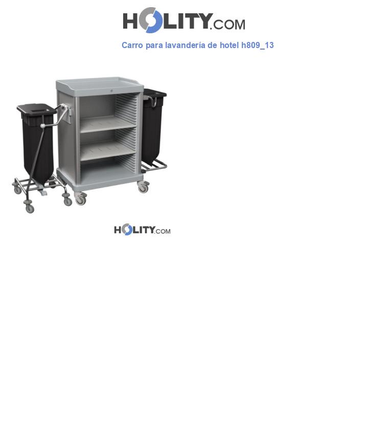 Carro para lavandería de hotel h809_13