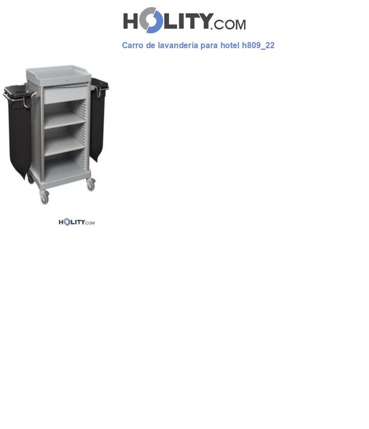 Carro de lavandería para hotel h809_22