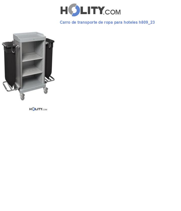 Carro de transporte de ropa para hoteles h809_23