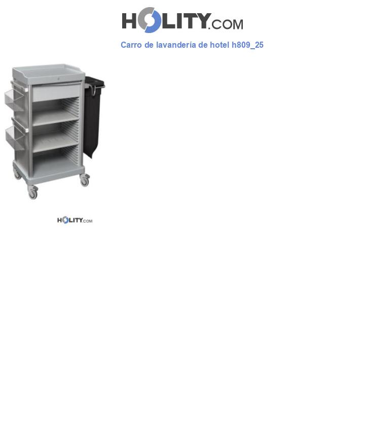 Carro de lavanderÃa de hotel h809_25