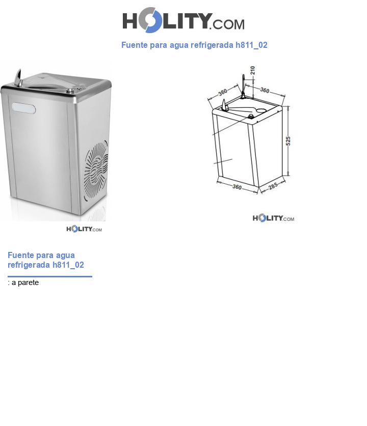 Fuente para agua refrigerada h811_02