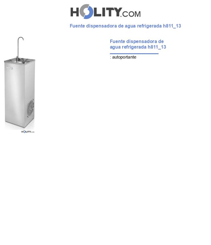 Fuente dispensadora de agua refrigerada h811_13