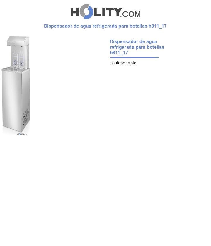Dispensador de agua refrigerada para botellas h811_17