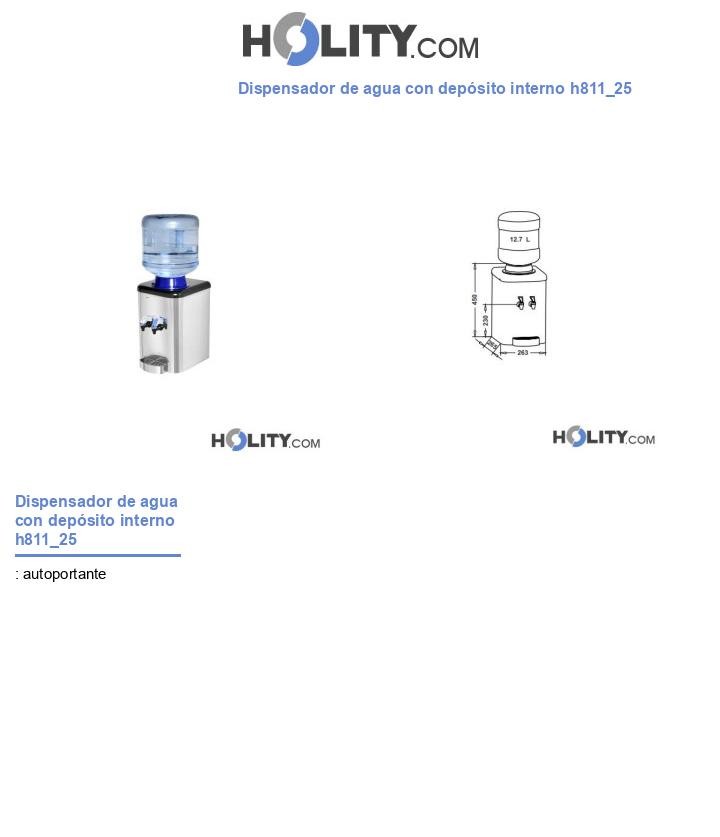 Dispensador de agua con depósito interno h811_25
