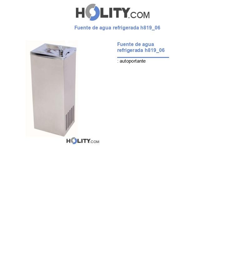 Fuente de agua refrigerada h819_06