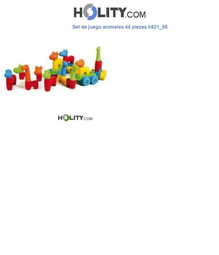 Set de juego animales 44 piezas h821_06