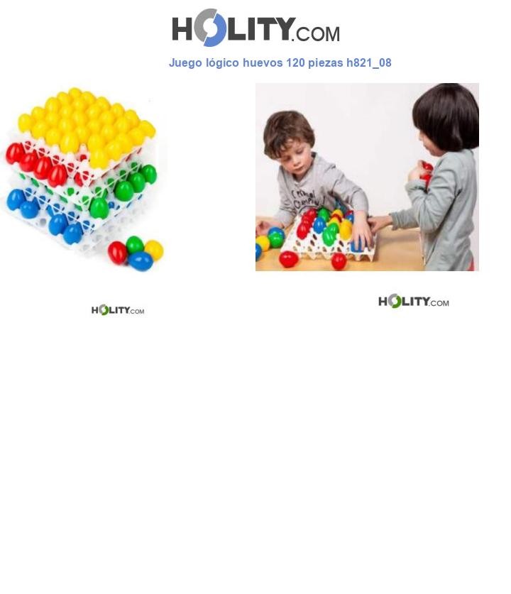 Juego lógico huevos 120 piezas h821_08