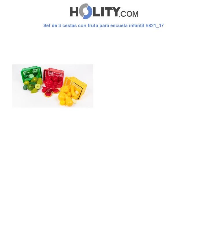 Set de 3 cestas con fruta para escuela infantil h821_17