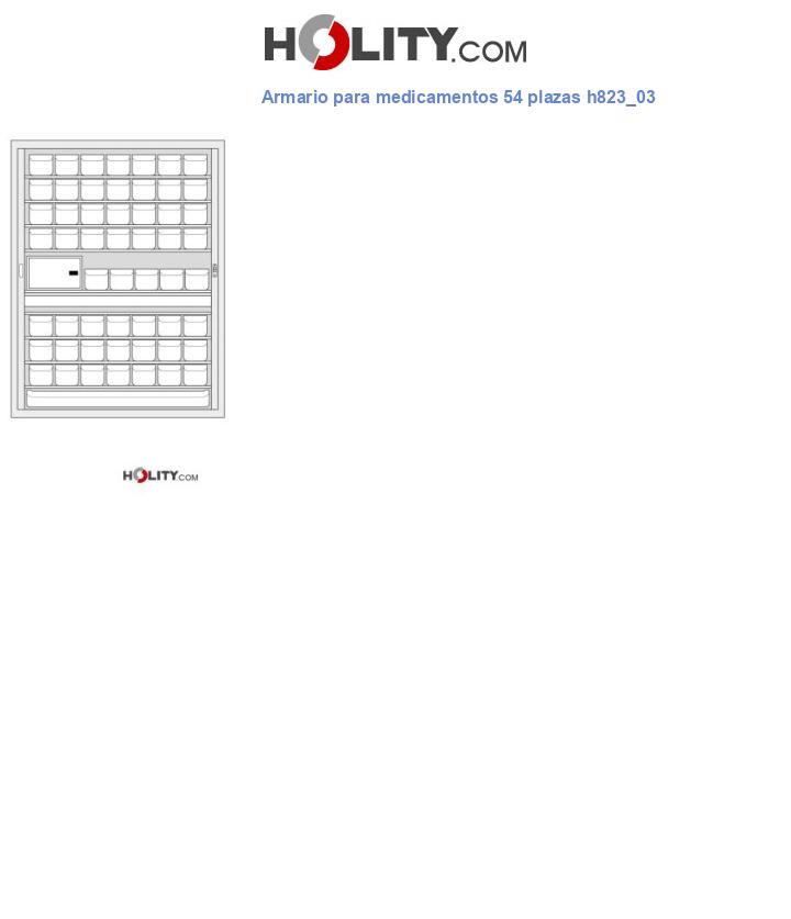 Armario para medicamentos 54 plazas h823_03