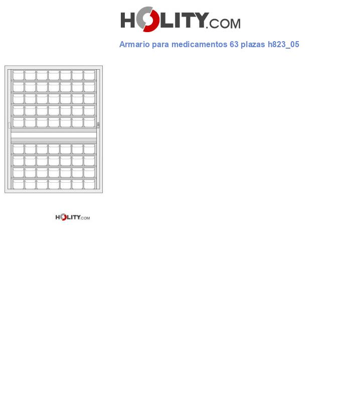 Armario para medicamentos 63 plazas h823_05