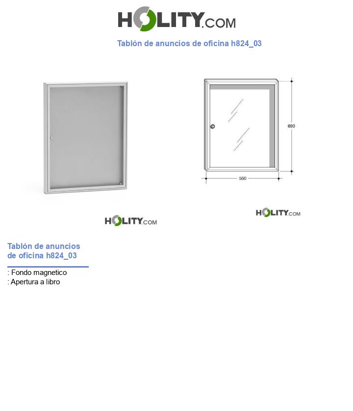Tablón de anuncios de oficina h824_03