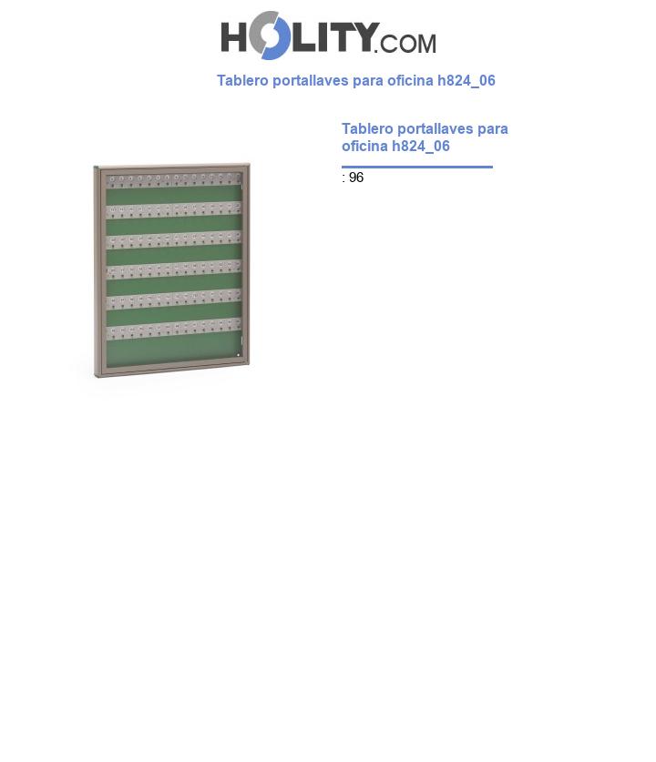 Tablero portallaves para oficina h824_06